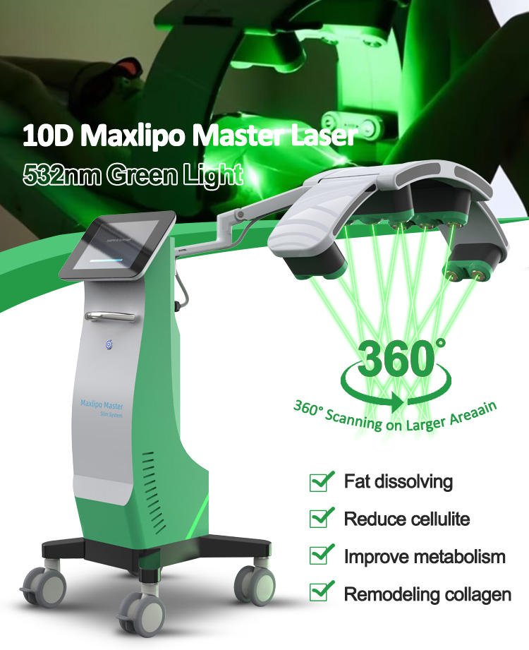 10D Green Laser Weight Loss Machine